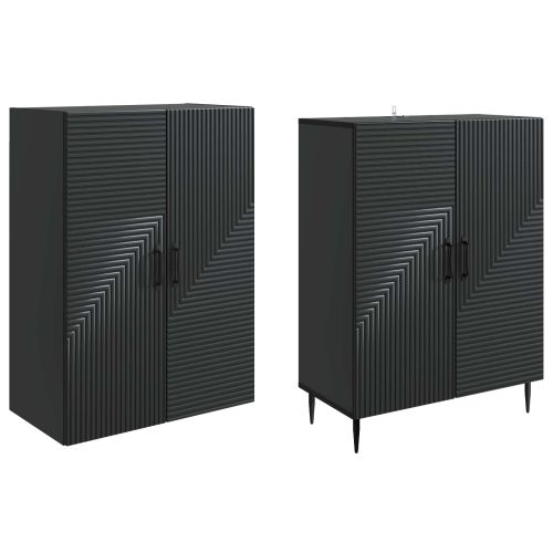 Комплект шкафове 2 pcs 66 x 34,5 x 89,5 см Инженерна дървесина
