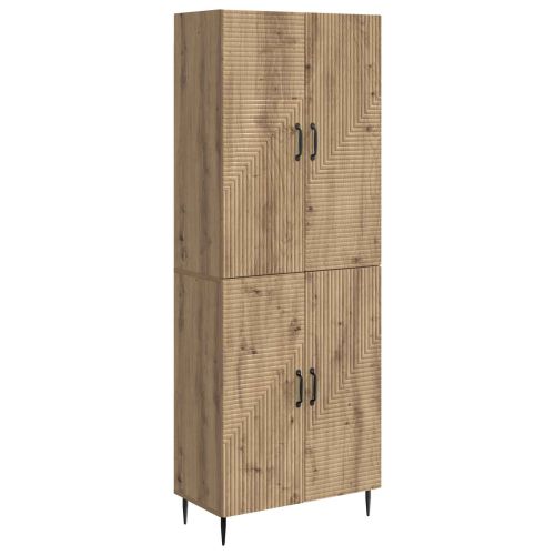 Комплект шкафове 2 pcs 66 x 34,5 x 89,5 см Инженерна дървесина