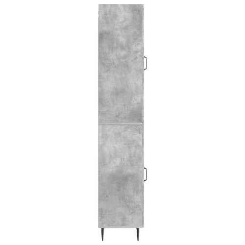 Комплект шкафове 2 pcs Бетонно сиво 33 x 34,5 x 89,5 см