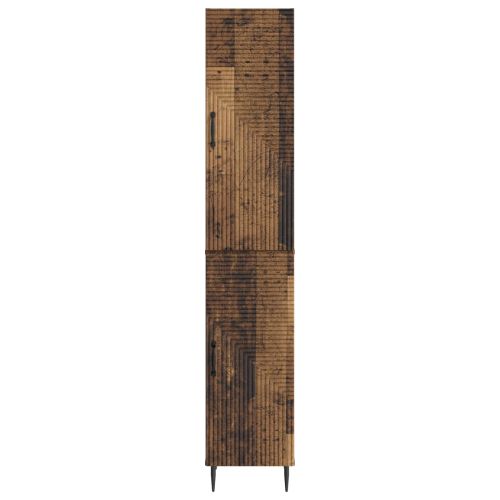 Комплект шкафове 2 pcs Старо дърво 33 x 34,5 x 89,5 см