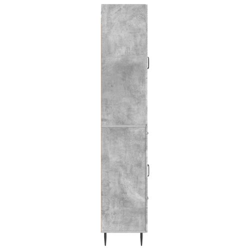 Комплект шкафове 2 pcs Бетонно сиво 66 x 34,5 x 89,5 см