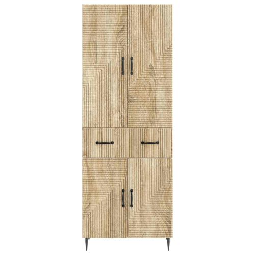 Комплект шкафове 2 pcs Дъб сонома 66 x 34,5 x 89,5 см
