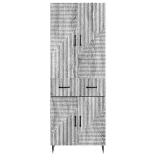 Комплект шкафове 2 pcs Сив Сонома 66 x 34,5 x 89,5 см