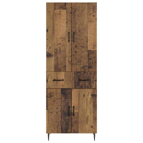 Комплект шкафове 2 pcs Старо дърво 66 x 34,5 x 89,5 см