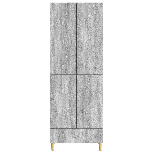 Комплект шкафове 2 pcs Сив Сонома Инженерна дървесина