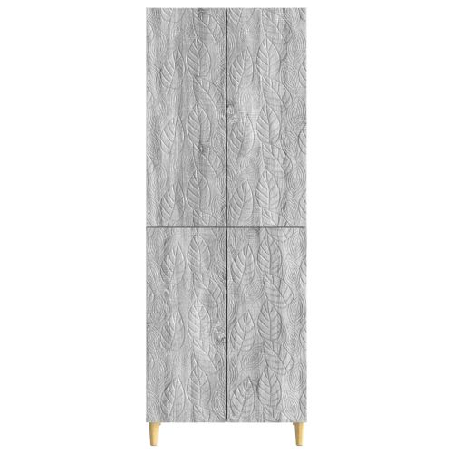 Комплект шкафове 2 pcs Сив Сонома Инженерна дървесина