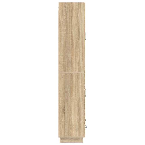 Комплект шкафове 2 pcs Дъб сонома Инженерна дървесина