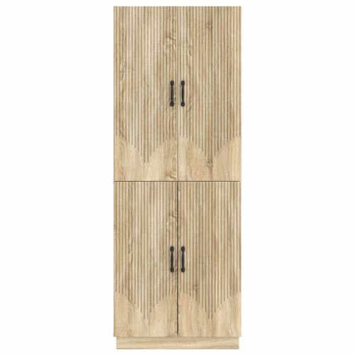 Комплект шкафове 2 pcs Дъб сонома Инженерна дървесина