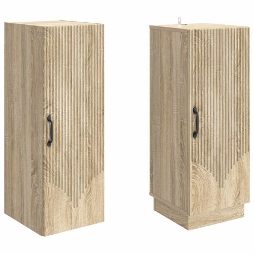Комплект шкафове 2 pcs Дъб сонома Инженерна дървесина