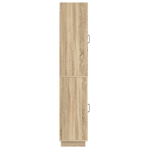 Комплект шкафове 2 pcs Дъб сонома Инженерна дървесина