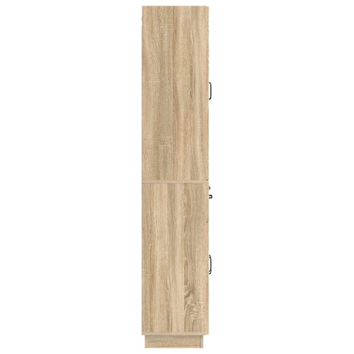 Комплект шкафове 2 pcs Дъб сонома Инженерна дървесина