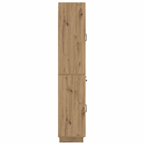 Комплект шкафове 2 pcs Дъб артизан Инженерна дървесина