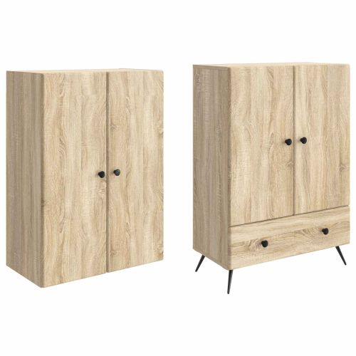 Комплект шкафове 2 pcs Дъб сонома Инженерна дървесина