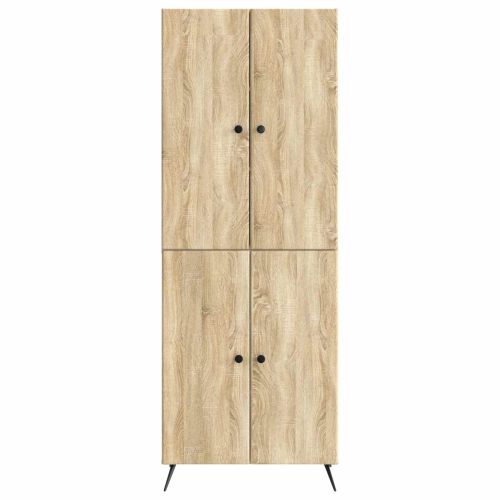 Комплект шкафове 2 pcs Дъб сонома Инженерна дървесина