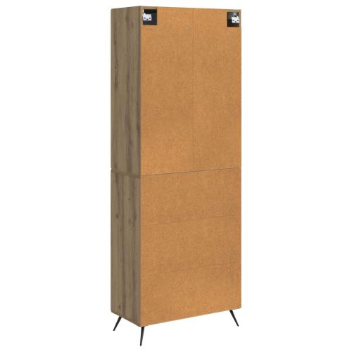 Комплект шкафове 2 pcs Дъб артизан Инженерна дървесина
