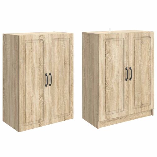 Комплект шкафове 2 pcs Дъб сонома Инженерна дървесина