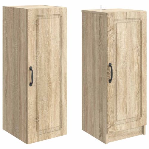 Комплект шкафове 2 pcs Дъб сонома Инженерна дървесина