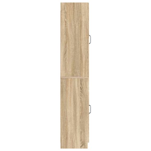 Комплект шкафове 2 pcs Дъб сонома Инженерна дървесина