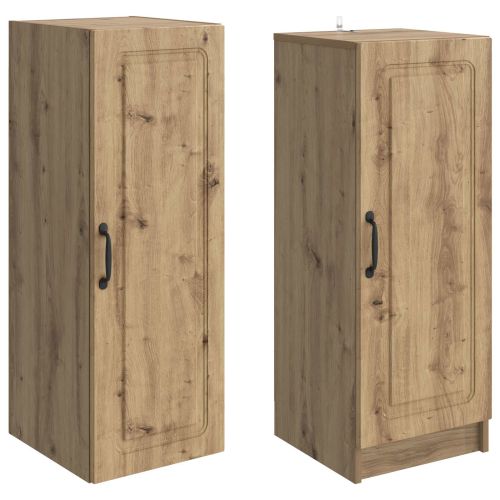 Комплект шкафове 2 pcs Дъб артизан Инженерна дървесина
