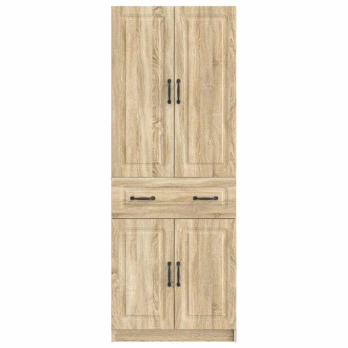 Комплект шкафове 2 pcs Дъб сонома Инженерна дървесина