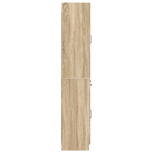 Комплект шкафове 2 pcs Дъб сонома Инженерна дървесина