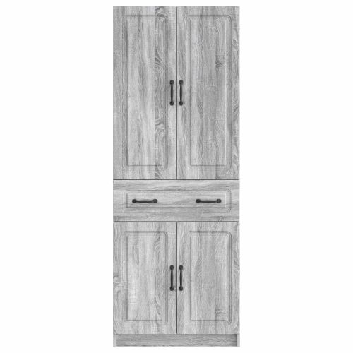 Комплект шкафове 2 pcs Сив Сонома Инженерна дървесина