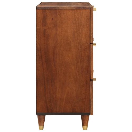Комплект скрин 2 pcs Кафяво 60 x 33,5 x 75 см