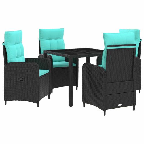 Комплект за хранене на открито 5 pcs полиратан