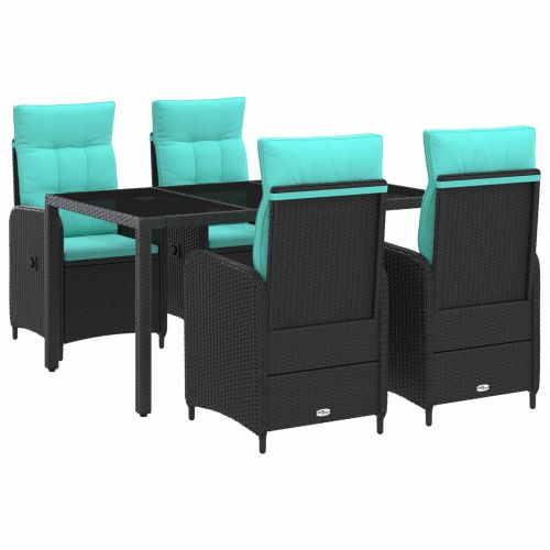 Комплект за хранене на открито 5 pcs полиратан
