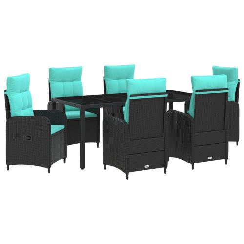Комплект за хранене на открито 7 pcs полиратан