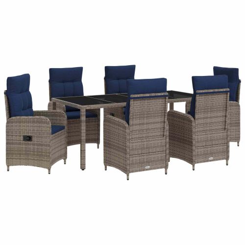 Комплект за хранене на открито 7 pcs полиратан