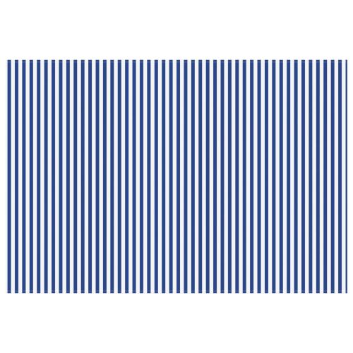 Резервен плат за тента Синьо и бяло 400 × 350 cm Полиестер