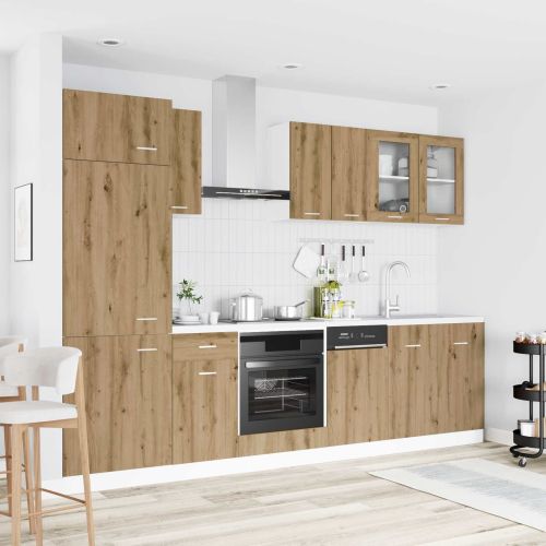 Кухненски единица Lyon 8 pcs Дъб артизан Инженерна дървесина