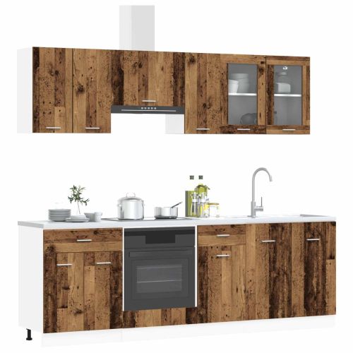 Кухненски единица Lyon 8 pcs Инженерно дърво