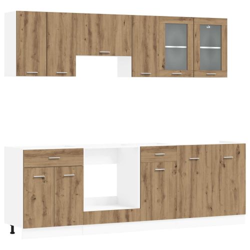 Кухненски единица Lyon 8 pcs Инженерно дърво
