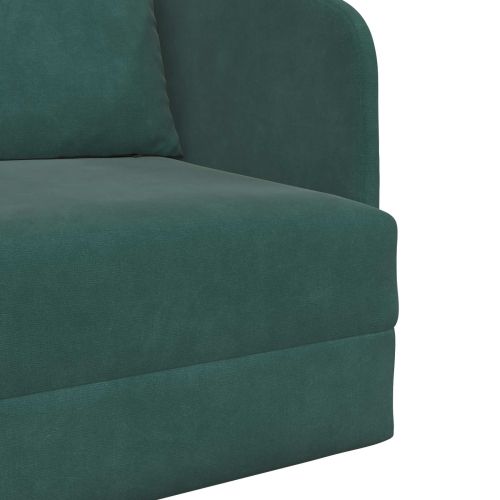 Диван легло Тъмен зелен 65 x 80 x 83 см Кадифе