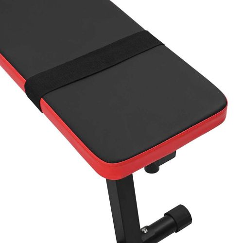 VidaXL Тежестна пейка Черно 126.5 x 67 x 111 см