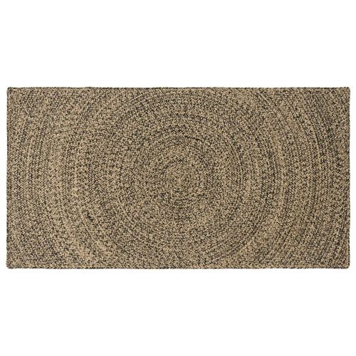 Килими за помещение Естествено и черно 60 x 110 cm юта