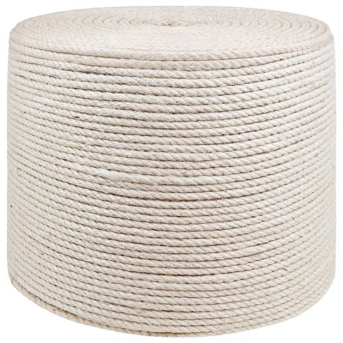 Въже от юта 4 Бяло 100% Тоса юта