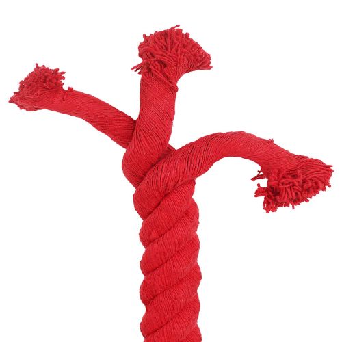 Въже Червено 6 x 6 x 1000 см Памук