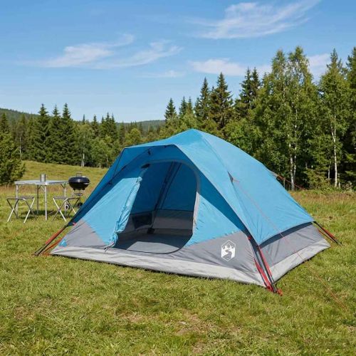 Бърза палатка Синьо 305 x 215 x 140 см Полиестер и стомана