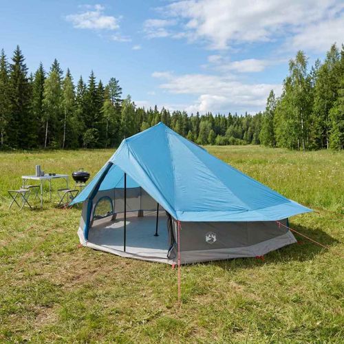 Палатка типи Синьо 800 x 800 x 430 см Полиестер и стомана