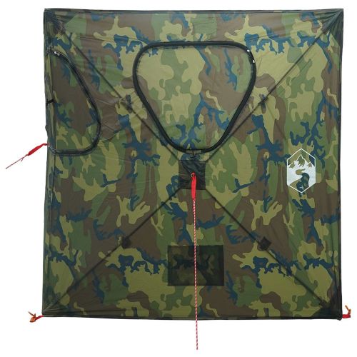 Ловна шатра Камуфлаж 145 x 145 x 150 см Полиестер и стомана
