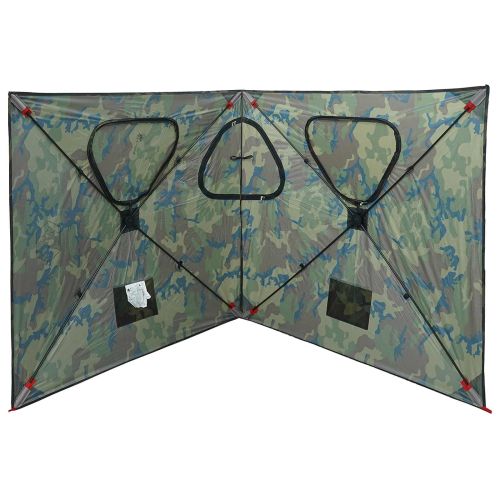 Ловна шатра Камуфлаж 145 x 145 x 150 см Полиестер и стомана