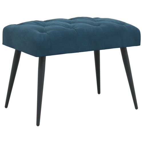 Пейка с копчета Синьо 60 x 40 x 45 см Кадифе