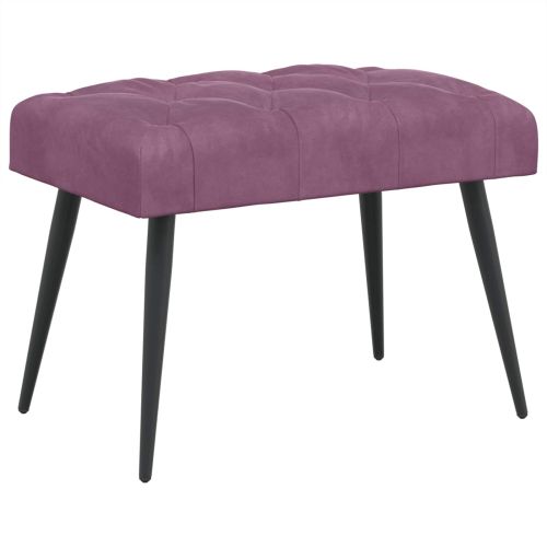 Пейка с копчета Лилаво 60 x 40 x 45 см Кадифе