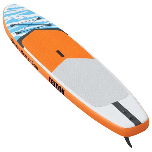 Надуваема дъска за Paddle Board TRITON 366 x 81 x 15 см Синьо