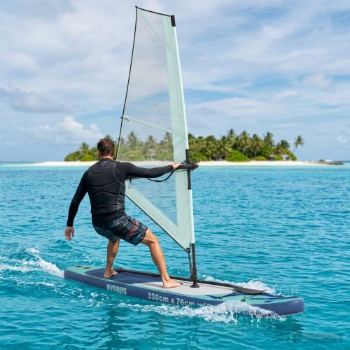 Надуваем SUP борд с платно HYDROS 330 x 76 x 15 см Тюркоаз за