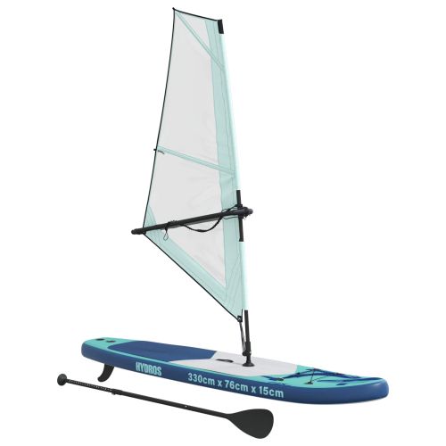 Надуваем SUP борд с платно HYDROS 330 x 76 x 15 см Тюркоаз за