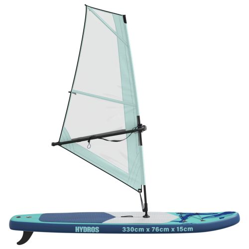 Надуваем SUP борд с платно HYDROS 330 x 76 x 15 см Тюркоаз за